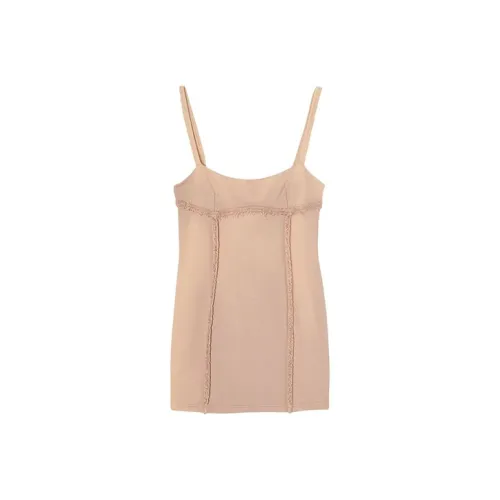 Off Белый SS22 Телесный Женские Слиплатья