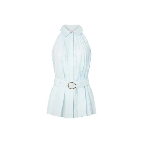 ACLER Blue Женские Платья без рукавов
