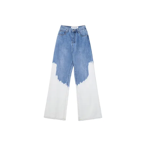 ANN ANDELMAN Джинсы Женские Небесно-голубой