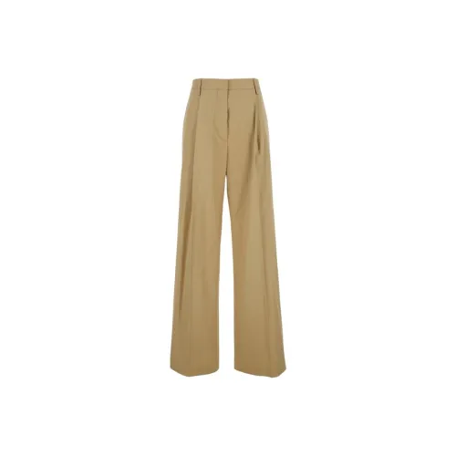 DRIES VAN NOTEN Светло-янтарные Женские Повседневные Брюки