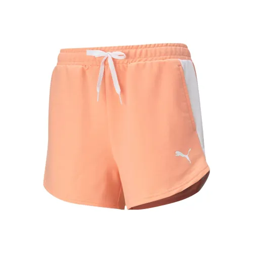 PUMA Modern Sports Повседневные шорты Женские Абрикос Красный