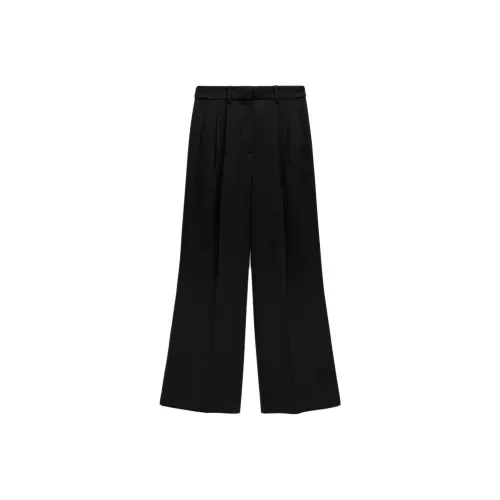 ZARA Черные Женские Повседневные Брюки