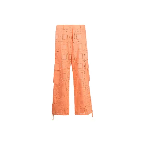 MSGM Апельсиновые Женские Брюки Карго