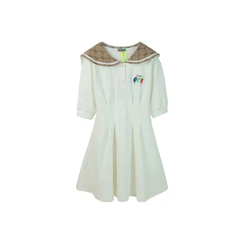 LALABOBO Женские Платья с Короткими Рукавами