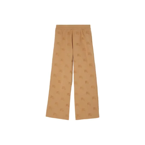 Burberry Коричневые Женские Вязаные Спортивные Брюки