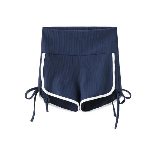 A11·N22 Королевский синий Женские Повседневные шорты