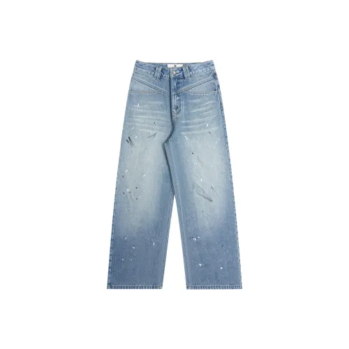 CALLED BACK Синие Женские Джинсы