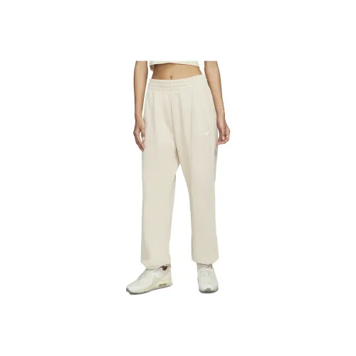 NIKE Sportswear Essentials series Абрикос Женские Вязаные Тренировочные брюки