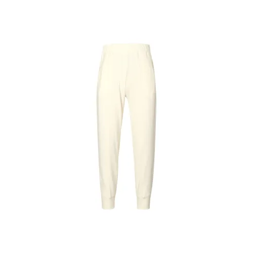 QIAODAN Кремово-белые Женские Вязаные Спортивные Брюки