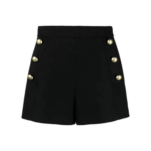 MOSCHINO Черные Женские Повседневные Шорты