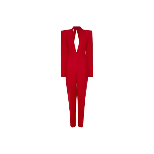 Alexander McQueen Красный Женские Комбинезоны