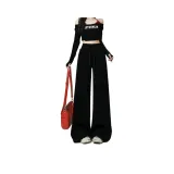 Чёрный, увеличенная длина