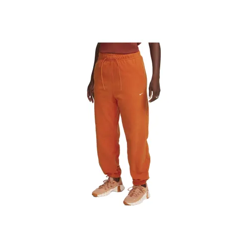 NIKE THERMA Форма one Апельсин Женские Вязаные Тренировочные брюки