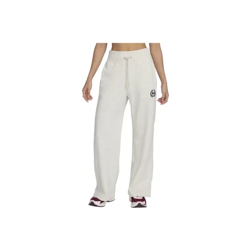 Nike Вязаные Тренировочные Брюки Женские Овсяный