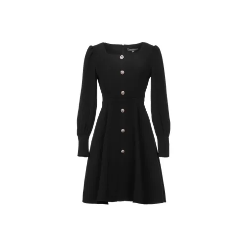 MeetMetro A-линия Юбка Платье Черный