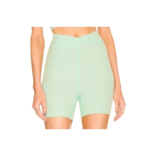 FREE PEOPLE Зеленые Женские Повседневные Шорты