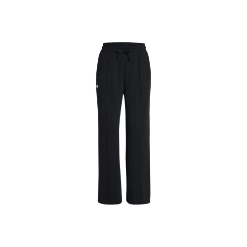 Under Armour Rival Fleece Текстурированные Брюки Повседневные Брюки Женские Черные