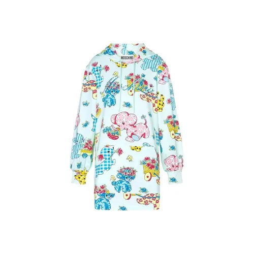 MOSCHINO Blue Женские Длинные Платья с Рукавами