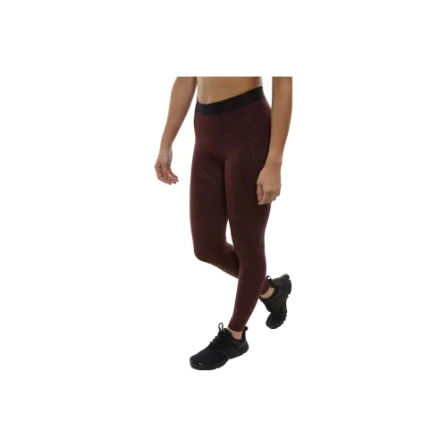 NIKE Red Женские Вязаные Тренировочные Брюки