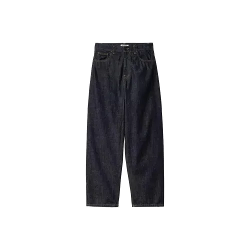 Carhartt WIP SS25 Темно-синий Женские Джинсы