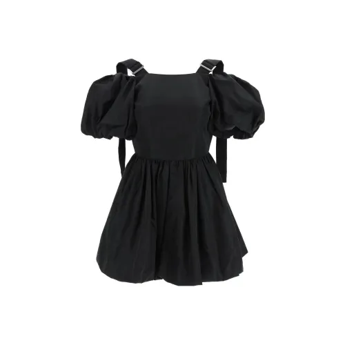 SIMONE ROCHA Короткий рукав Платье Женское Черное