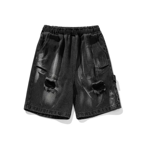 FUERZA Джинсовые шорты Унисекс Черный
