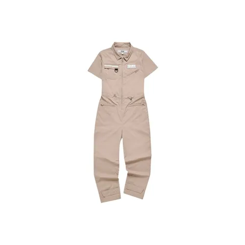 FILA FUSION FILA FUSION x WM White Mountain Collaboration Мед Пряжа цвета хаки Женские Комбинезоны