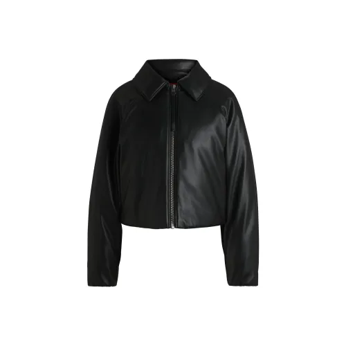 Hugo Boss FW24 Хлопковый пуховик женский черный