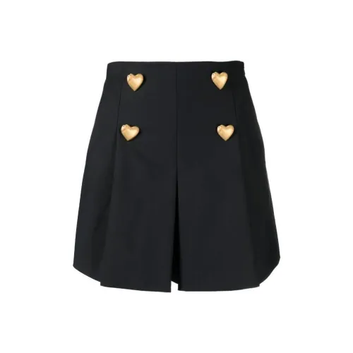 MOSCHINO Черные Женские Повседневные Шорты