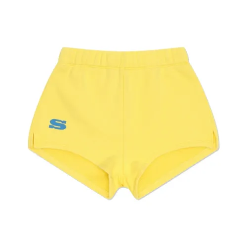 SMFK SS23 Повседневные шорты Женские Лимон