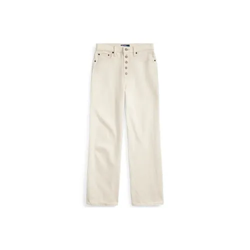 Polo Ralph Lauren FW22 Джинсы Женские Белые