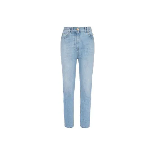 BALMAIN Синие Женские Джинсы