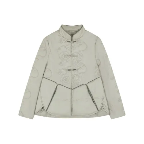 IHIMI Пуховик Женский Кардамон Зеленый