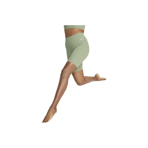 NIKE Масляно-зеленые Женские Повседневные шорты