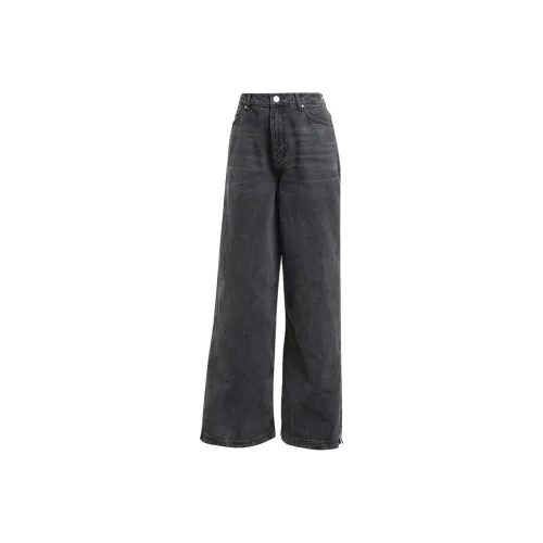 Adidas Originals SS25 Джинсы Женские Черные