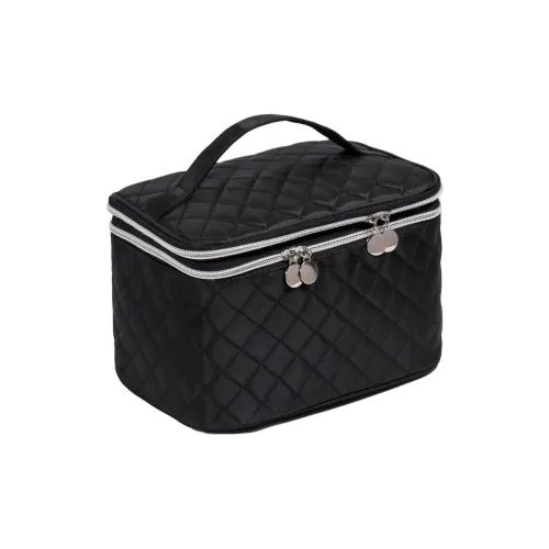 MILO BLISS Ромб Двойная молния Портативный Косметический мешок для хранения на ходу