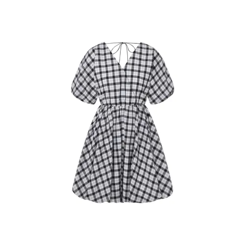 MO&CO Женские Платья с Короткими Рукавами