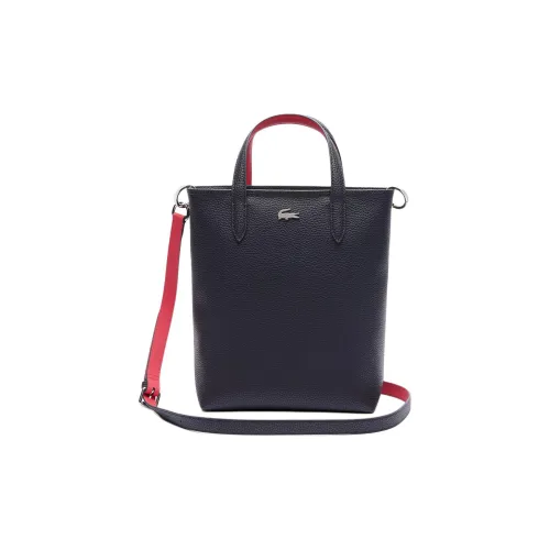LACOSTE PVC Тоут Сумка Сумка для покупок Сумка через плечо Сумка Женская Синий Красный