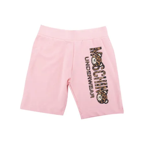 MOSCHINO Розовые Женские Повседневные Шорты