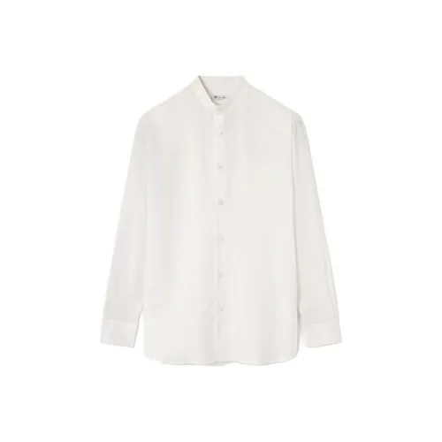 Loro Piana SS15 Рубашка Мужская Белая