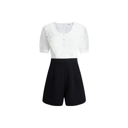 Anmani Черно-белая панда Женские Комбинезоны