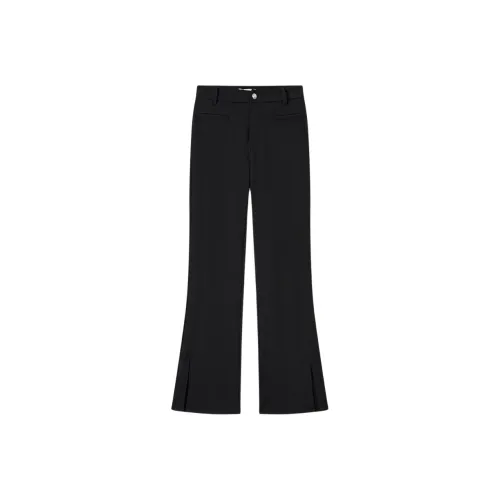 EICHITOO Повседневные брюки Женские Черный