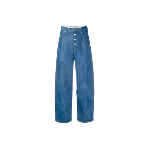 Maison Margiela Синие Женские Джинсы