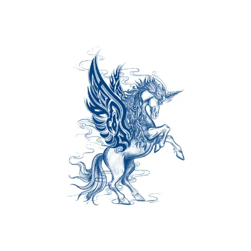 LIEJI Панель BEAST Chasing Wind Herbal Tattoo Стикер