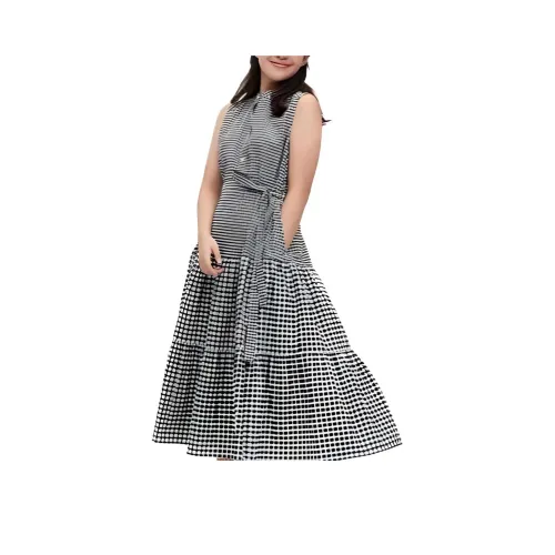 UNIQLO Черные Женские Платья без рукавов