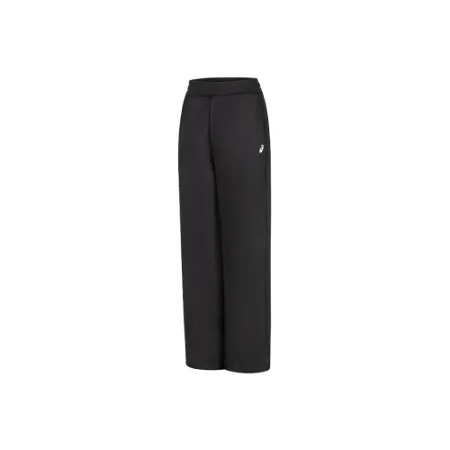 ASICS Вязаные тренировочные брюки женские черные