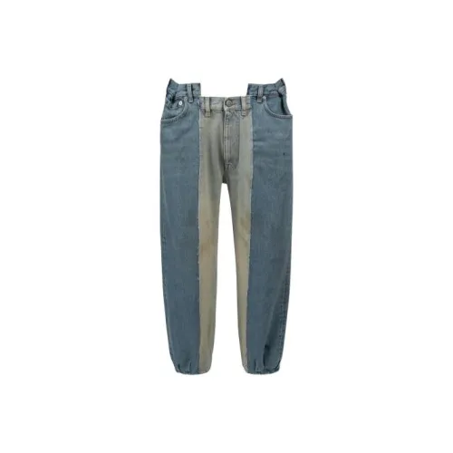 Maison Margiela Синие Женские Джинсы