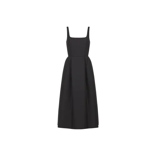 DIOR SS23 Sleeveless Dress Women's Black DIOR SS23 Без рукавов Платье Женское Черное