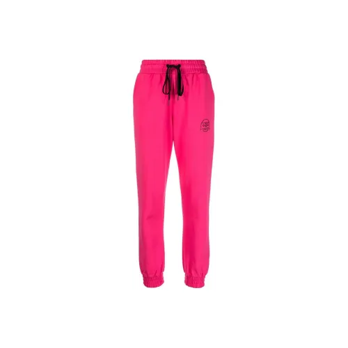 PINKO Фуксия Женские Вязаные Спортивные Брюки