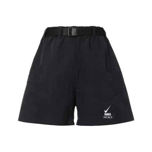 NIKE Черные Женские Повседневные Шорты